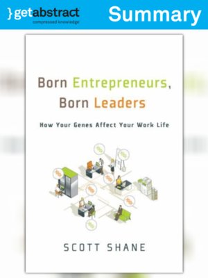 cover image of Born Entrepreneurs, Born Leaders (Summary)